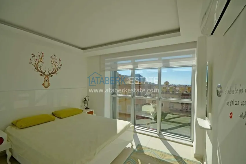 Приобрести Квартира в Алании, район пляжа Клеопатра с мебелью и видом на море 7 