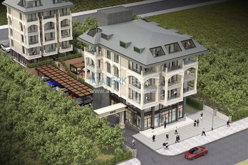 Квартиры и пентхаусы в строящемся бутик-комплексе в районе Кестель 7 