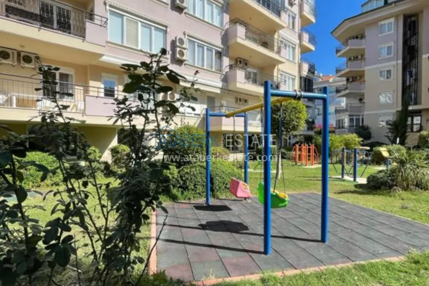 Квартира в Оба с мебелью в жилом комплексе, район ТЦ Аланиум 10 