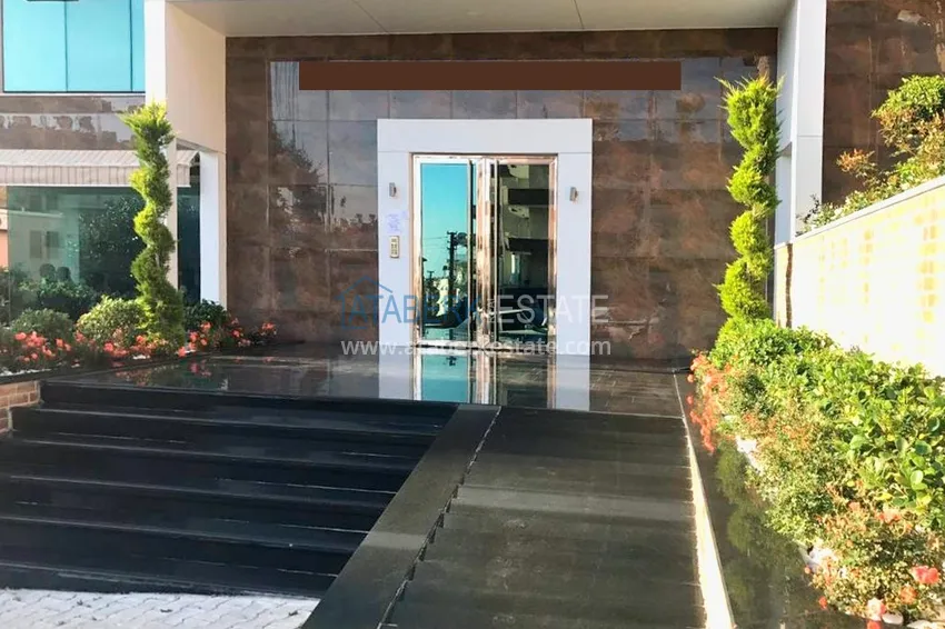 Квартира в Алании, район пляжа Клеопатра с мебелью и видом на море 9 