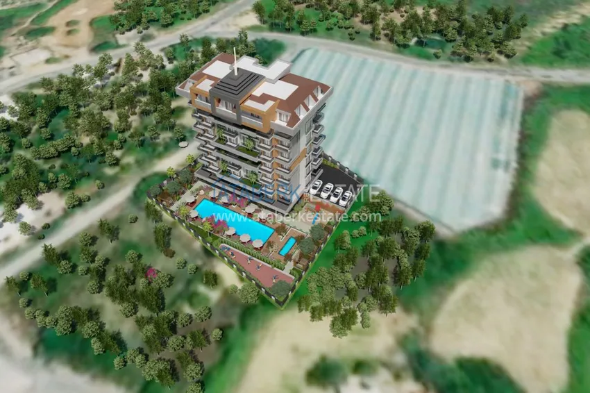 Новый инвестиционно-привлекательный проект жилого комплекса в Авсаллар  7 