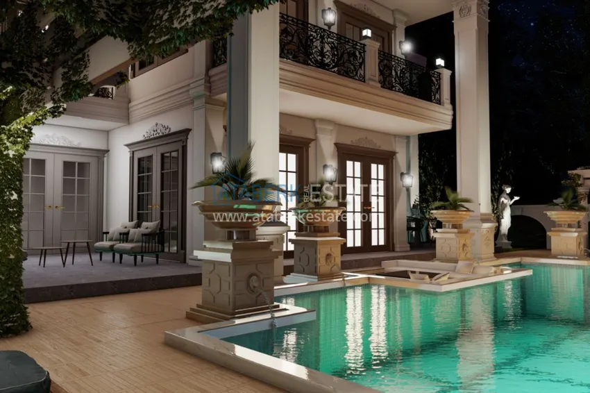 Вилла в Каргыджаке на этапе строительства с рассрочкой  7 