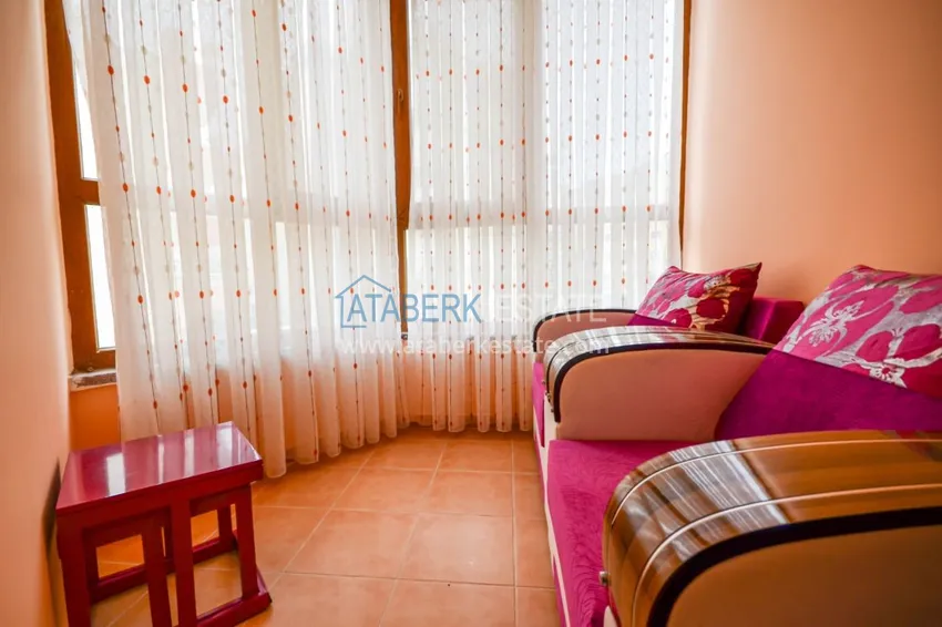 Приобрести Квартира двухкомнатная с мебелью в жилом комплексе, Алания, Махмутлар 9 