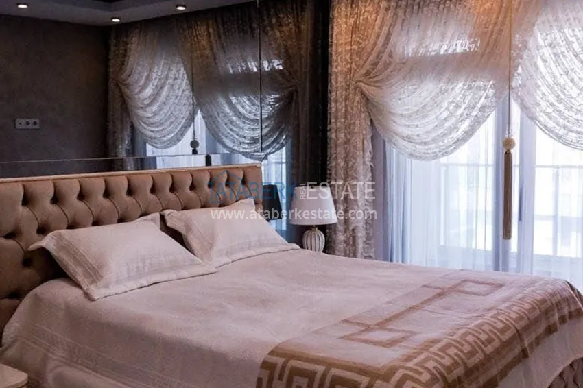 Приобрести Квартира в Махмутларе с современной мебелью, застекленным балконом и прямым видом на море 8 