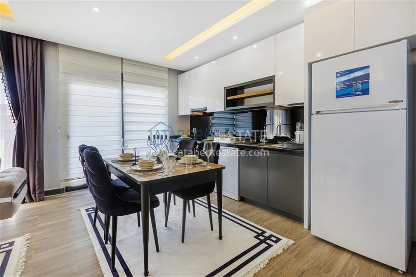 Приобрести Пентхаус-дуплекс в Махмутларе с новой мебелью в молодом комплексе  8 