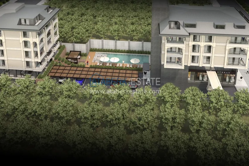 Квартиры и пентхаусы в строящемся бутик-комплексе в районе Кестель 8 