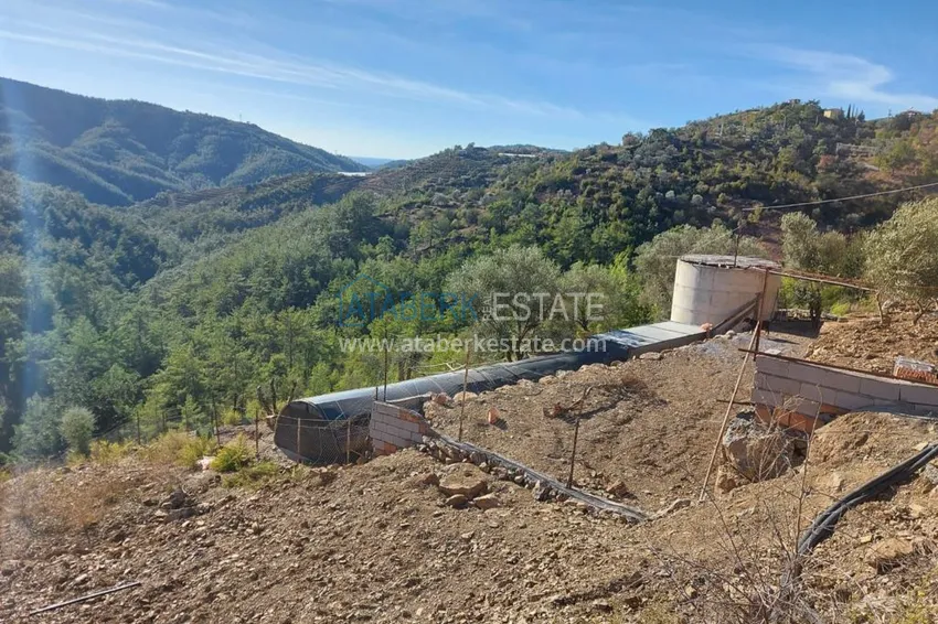 Ферма в районе Демирташ с большим земельными участком  10 