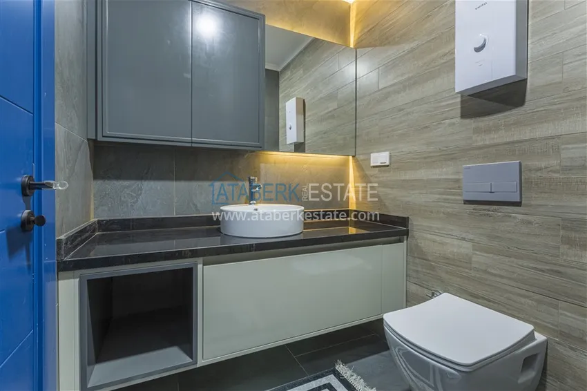 Приобрести Пентхаус-дуплекс в Махмутларе с новой мебелью в молодом комплексе  11 