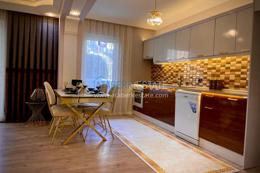 Приобрести Квартира в Махмутларе с новой мебелью, в комфортабельном комплексе 11 