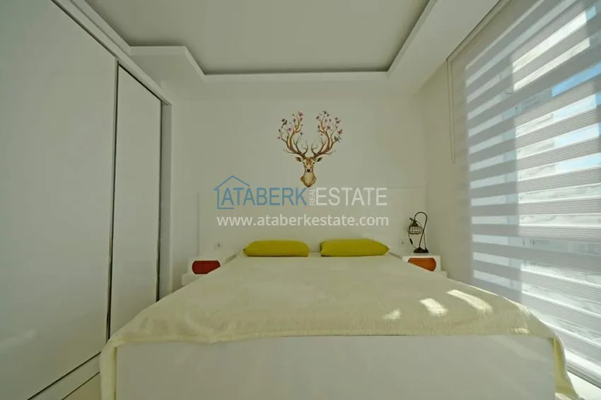 Приобрести Квартира в Алании, район пляжа Клеопатра с мебелью и видом на море 9 