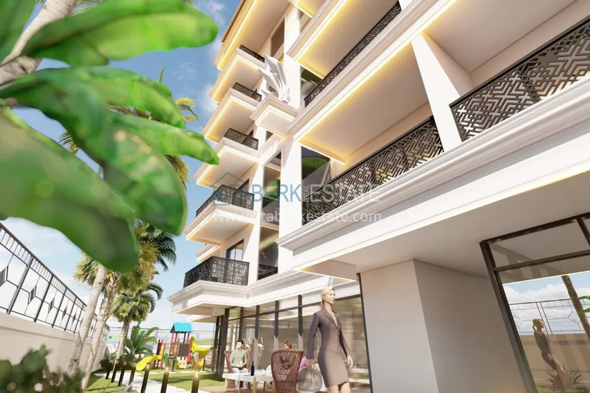 Новый строящийся проект в Алании, район Авсаллар 11 