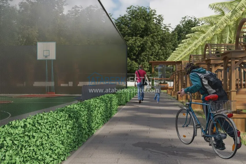 Квартира в Авсалларе в строящемся комплексе от инвестора с рассрочкой платежа  9 