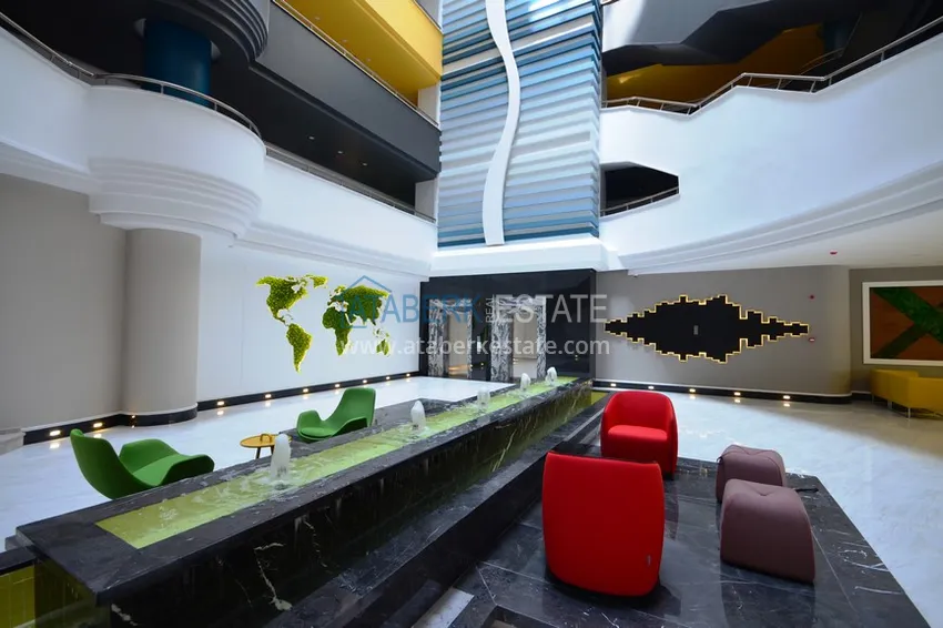 Роскошная люксовая квартира в Махмутларе с мебелью и открытым видом на море 13 