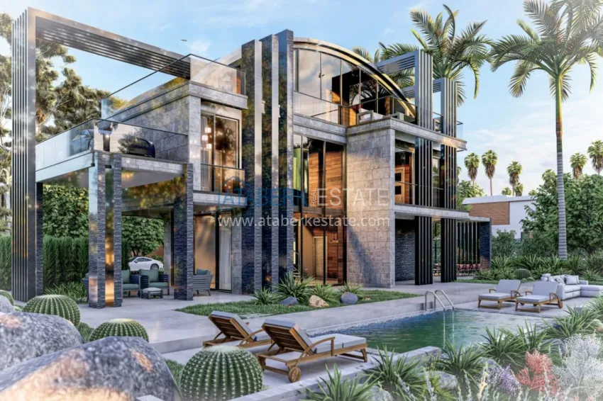 Новый проект элитного комплекса вилл в Каргыджаке 9 