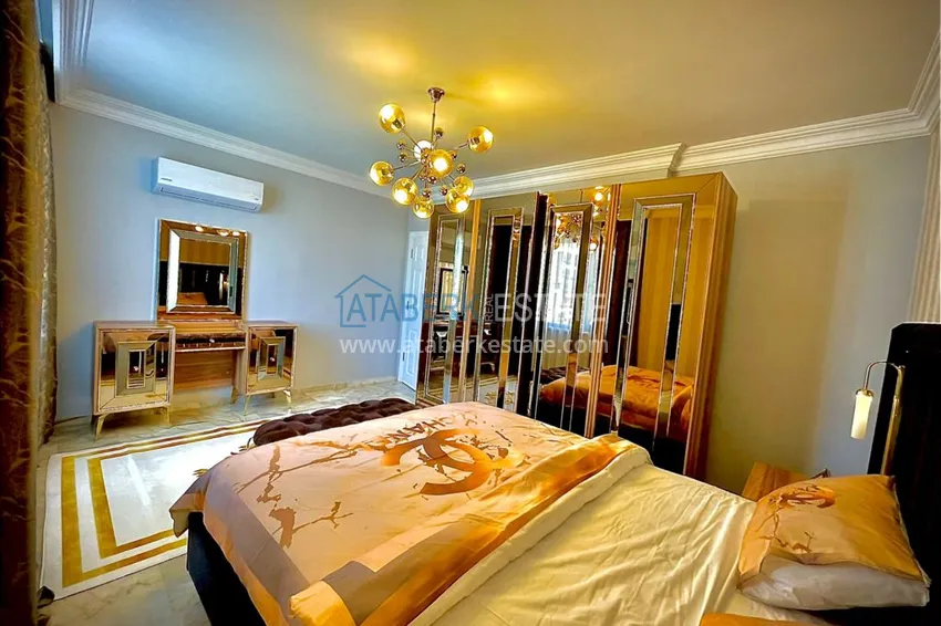 Приобрести Квартира в Махмутларе трехкомнатная с современной мебелью, видом на море и горы 12 