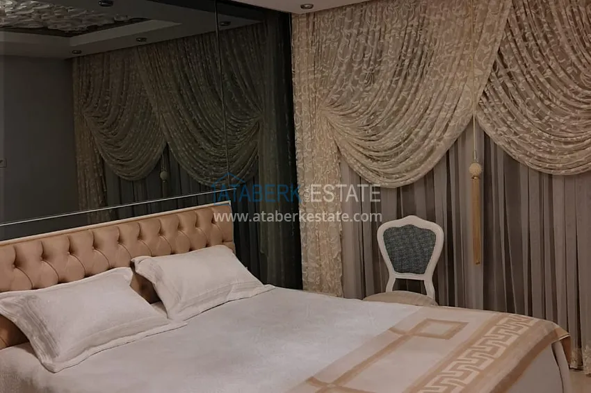 Приобрести Квартира в Махмутларе с современной мебелью, застекленным балконом и прямым видом на море 9 