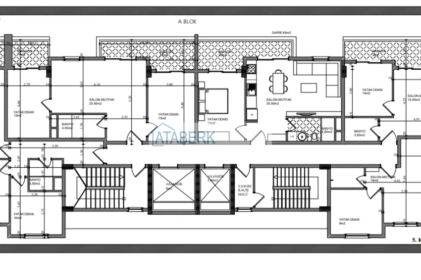 Купить дешево Новый проект жилой комплекс в районе Махмутлар 3 