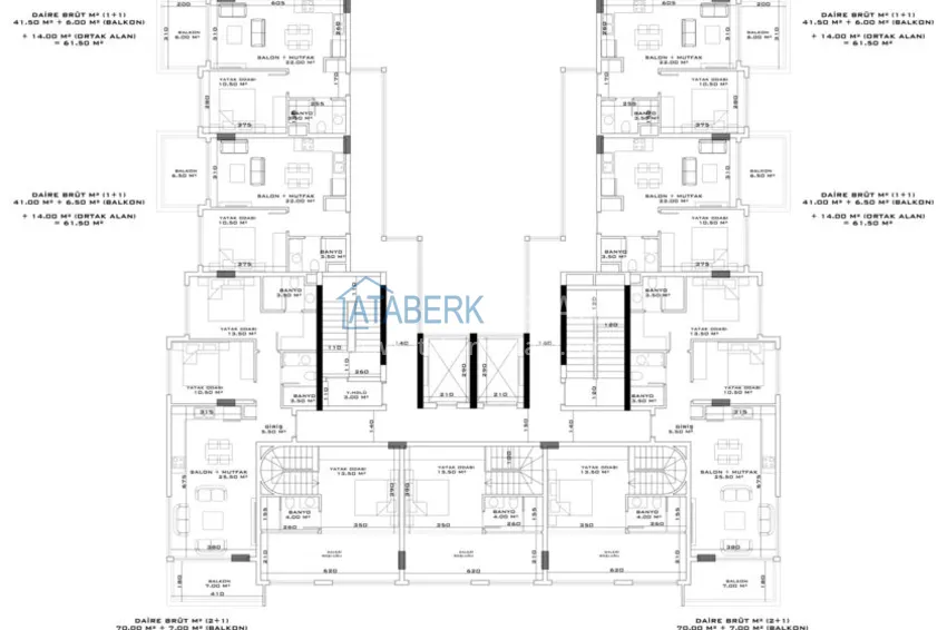 Купить дешево Новый проект жилого комплекса в Махмутларе на первой береговой линии 9 