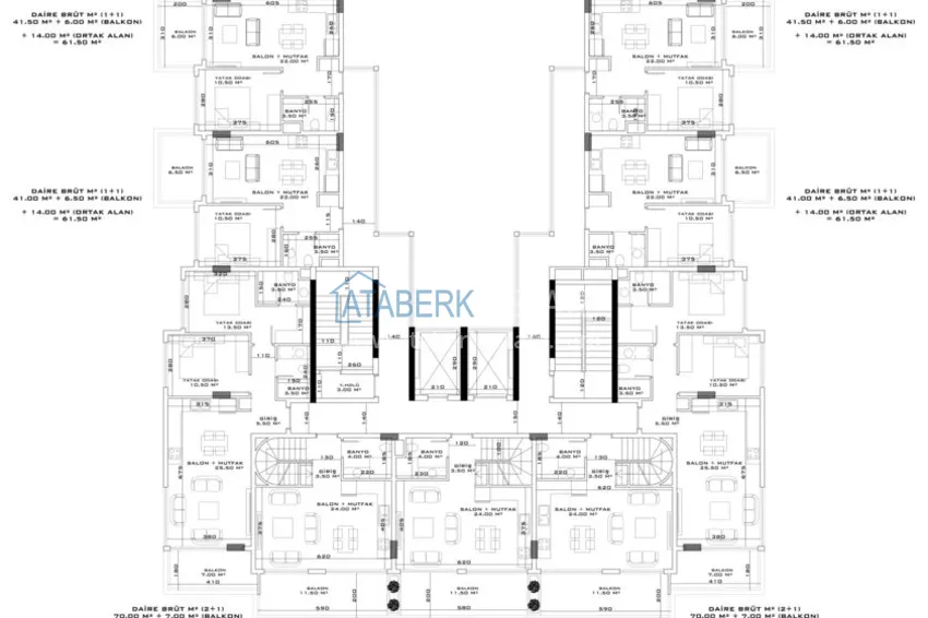 Купить дешево Новый проект жилого комплекса в Махмутларе на первой береговой линии 7 