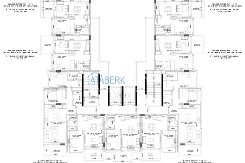 Купить дешево Новый проект жилого комплекса в Махмутларе на первой береговой линии 11 