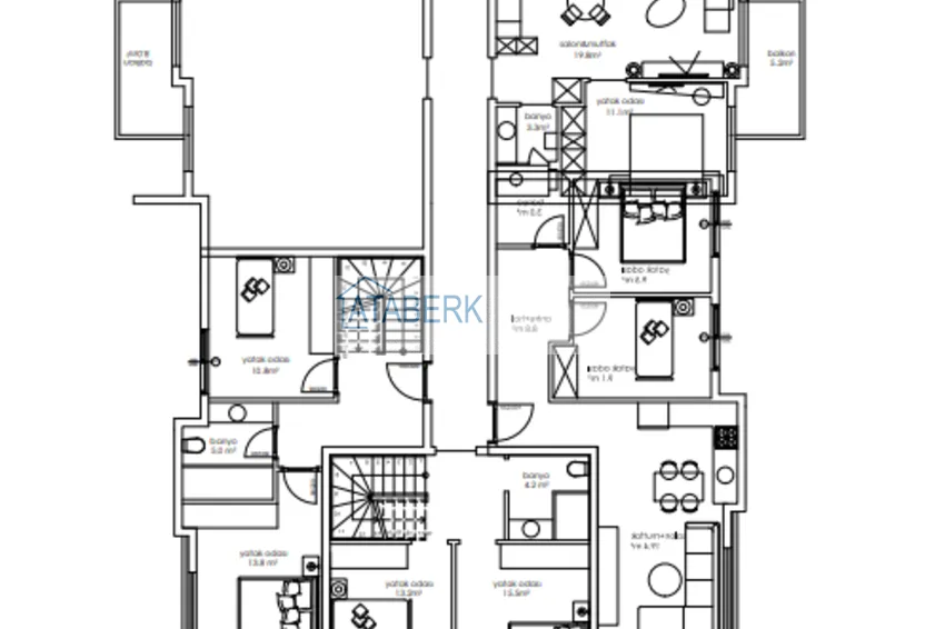 Купить дешево Квартиры и пентхаусы в строящемся бутик-комплексе в районе Кестель 6 