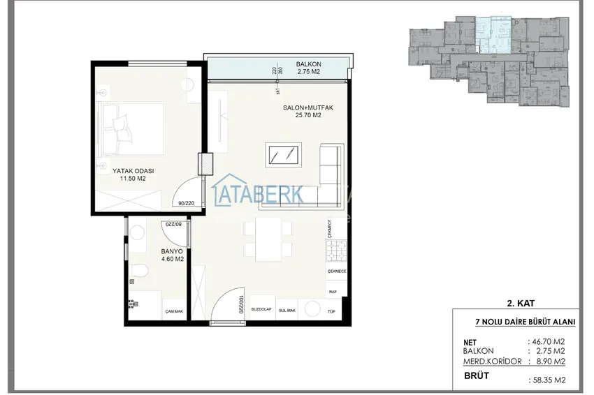 Купить дешево Новостройка в центре Алании, район пляжа Кейкубат  2 