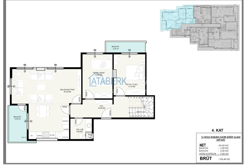 Купить дешево Новостройка в центре Алании, район пляжа Кейкубат  7 