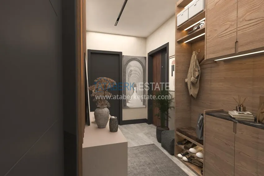 Приобрести Новый проект резиденции премиального класса в центре Алании, район пляжа Клеопатра 4 