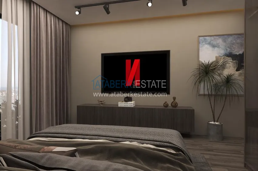 Приобрести Новый проект резиденции премиального класса в центре Алании, район пляжа Клеопатра 8 