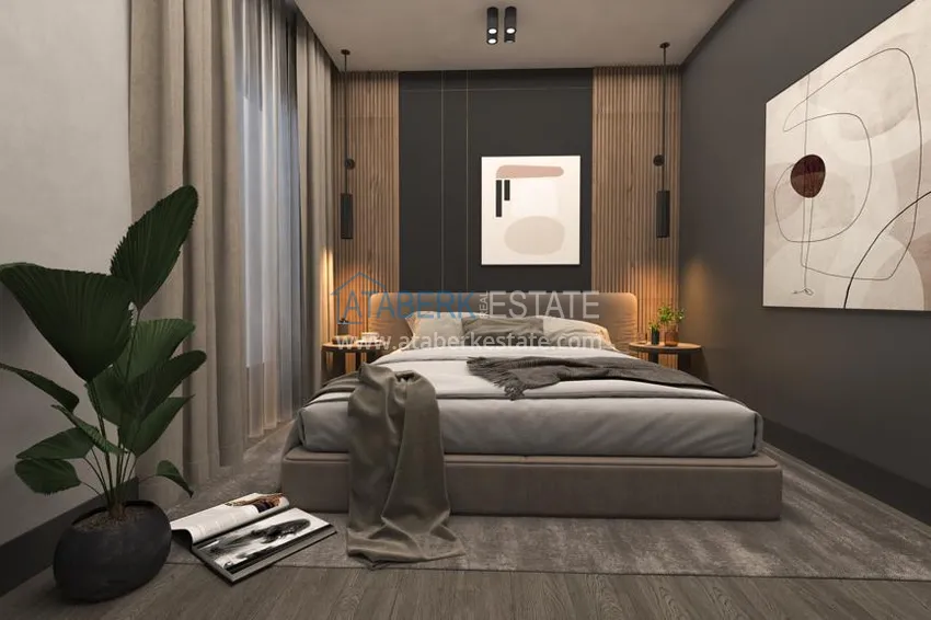 Приобрести Новый проект резиденции премиального класса в центре Алании, район пляжа Клеопатра 9 