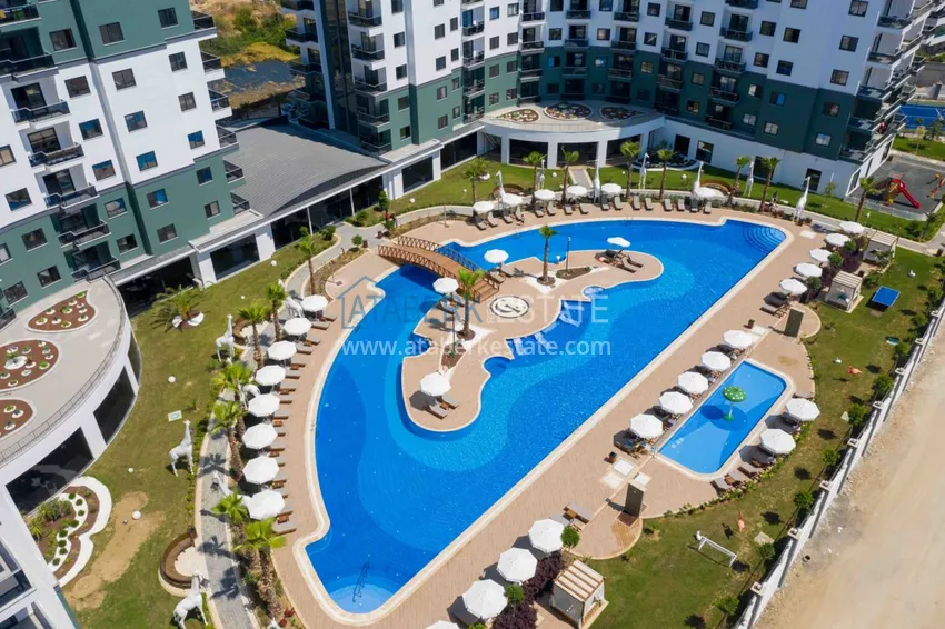 Аренда квартиры в Махмутларе с современным интерьером A98 6