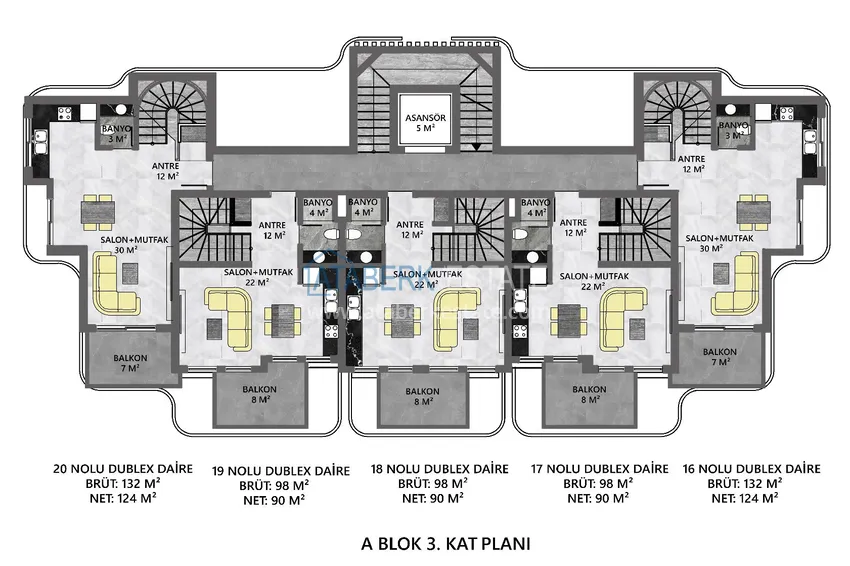 Купить дешево Квартиры в Каргыджаке – новый инвестиционный проект 5 
