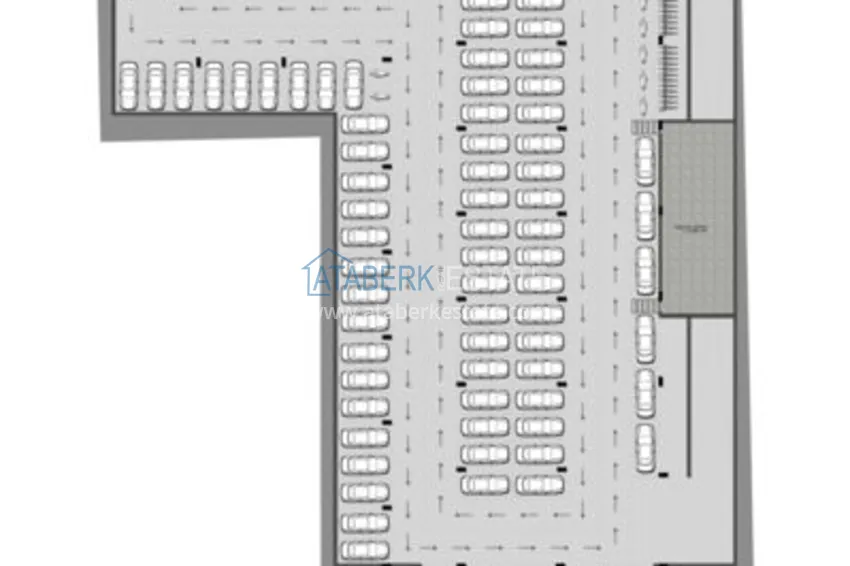 Купить дешево Новый проект жилого комплекса в Махмутларе на первой береговой линии 21 