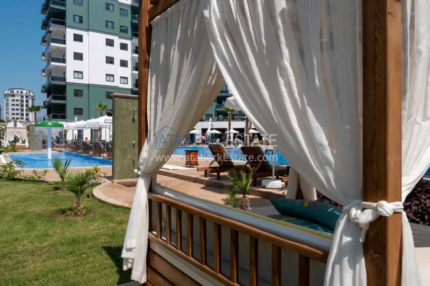 Аренда квартиры в Махмутларе с современным интерьером A98 14