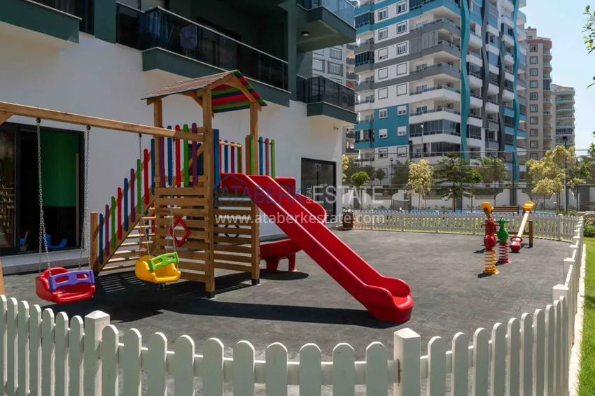 Аренда квартиры в Махмутларе с современным интерьером A98 16