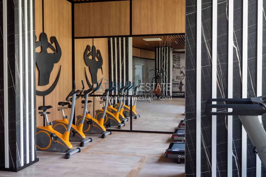 Аренда квартиры в Махмутларе с современным интерьером A98 27