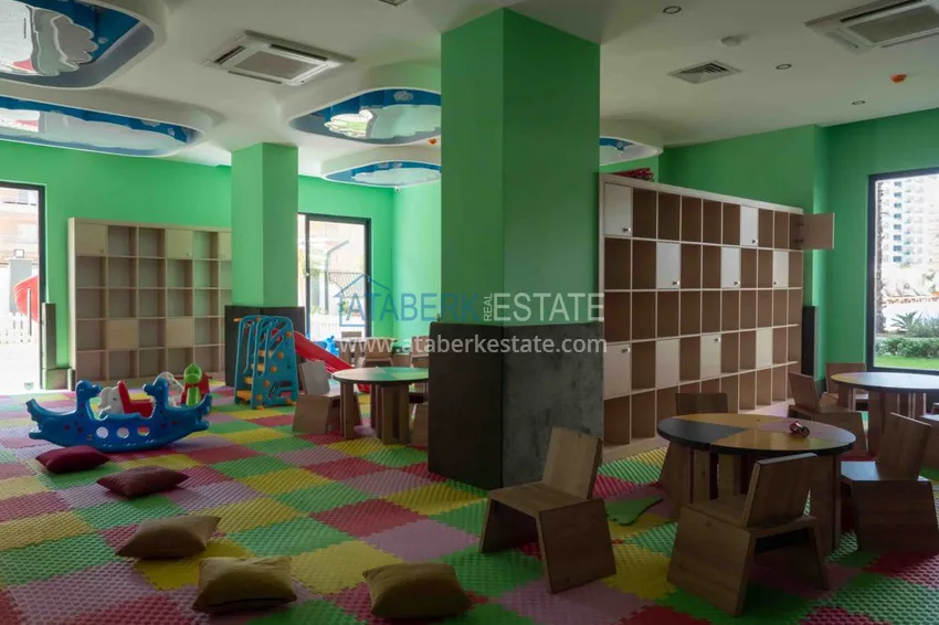 Аренда квартиры в Махмутларе с современным интерьером A98 42