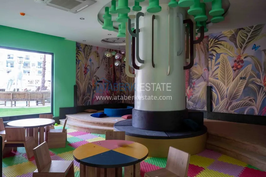 Аренда квартиры в Махмутларе с современным интерьером A98 43