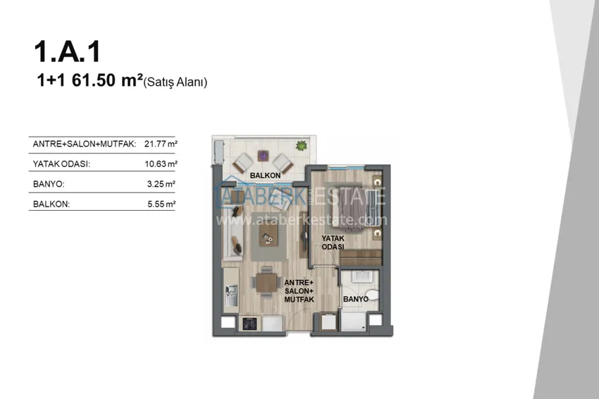Купить дешево Уникальный жилой комплекс в Анталии – Кепез, с правом на гражданство и государственной гарантией  60 