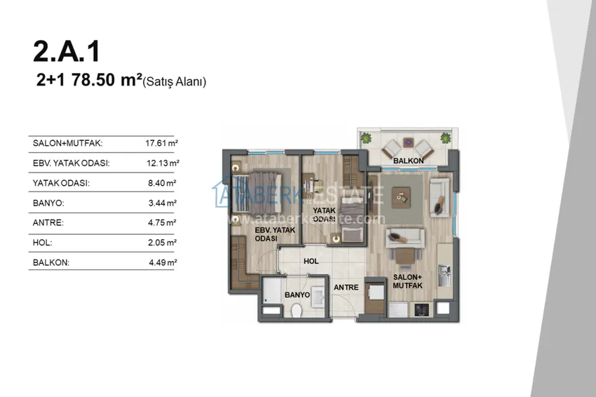 Купить дешево Уникальный жилой комплекс в Анталии – Кепез, с правом на гражданство и государственной гарантией  65 