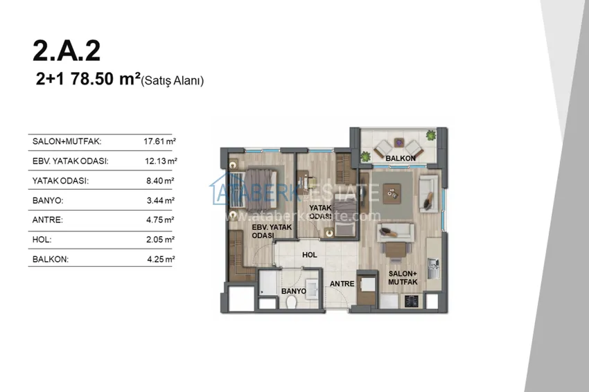 Купить дешево Уникальный жилой комплекс в Анталии – Кепез, с правом на гражданство и государственной гарантией  66 