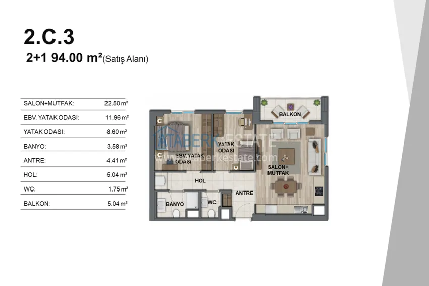 Купить дешево Уникальный жилой комплекс в Анталии – Кепез, с правом на гражданство и государственной гарантией  71 