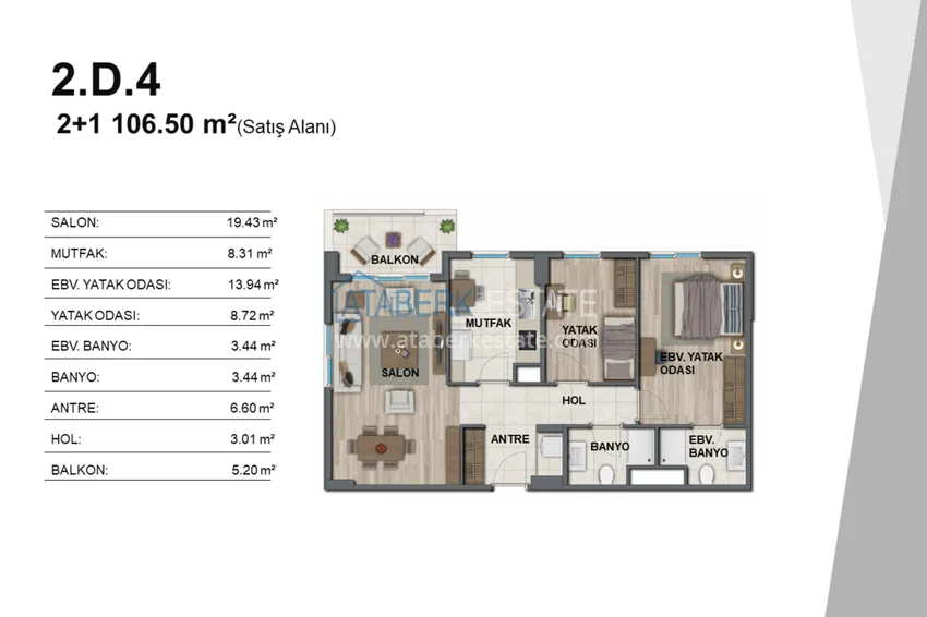 Купить дешево Уникальный жилой комплекс в Анталии – Кепез, с правом на гражданство и государственной гарантией  75 