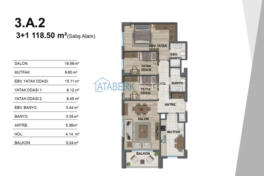 Купить дешево Уникальный жилой комплекс в Анталии – Кепез, с правом на гражданство и государственной гарантией  77 
