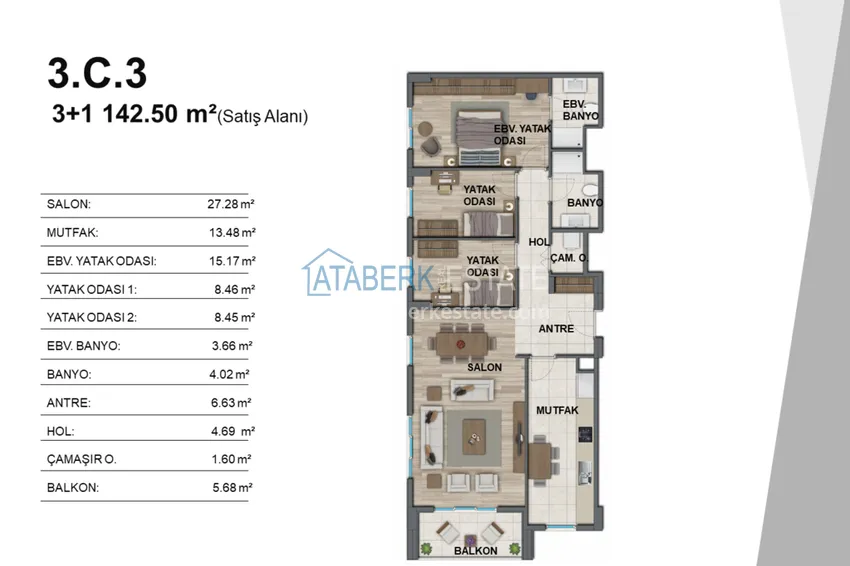 Купить дешево Уникальный жилой комплекс в Анталии – Кепез, с правом на гражданство и государственной гарантией  84 