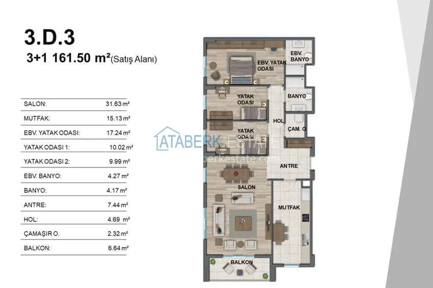 Купить дешево Уникальный жилой комплекс в Анталии – Кепез, с правом на гражданство и государственной гарантией  87 