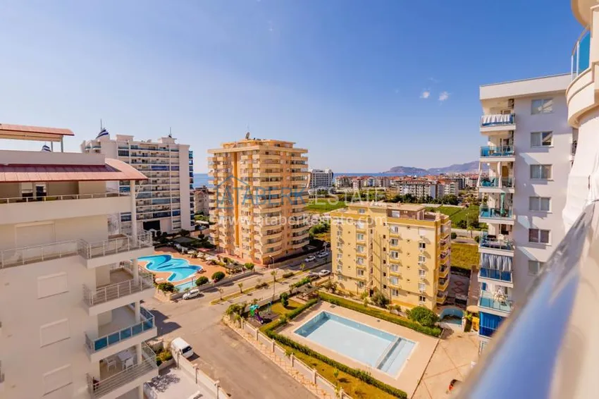 Приобрести Квартира с мебелью, видом на море и горы в Махмутларе  41 