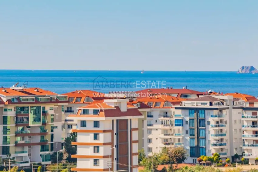 Приобрести Квартира с мебелью, видом на море и горы в Махмутларе  44 