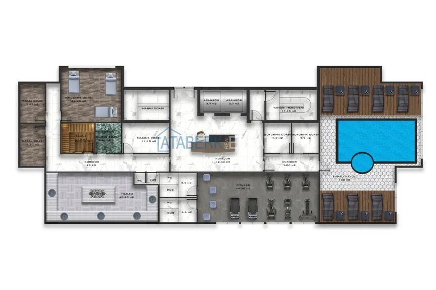 Купить дешево Недвижимость от застройщика в Махмутларе - современный жилой комплекс 8 