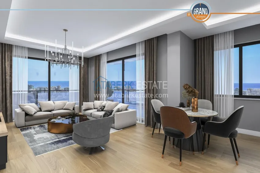 Приобрести Квартира с чистовой отделкой в новостройке, в Махмутларе 6 